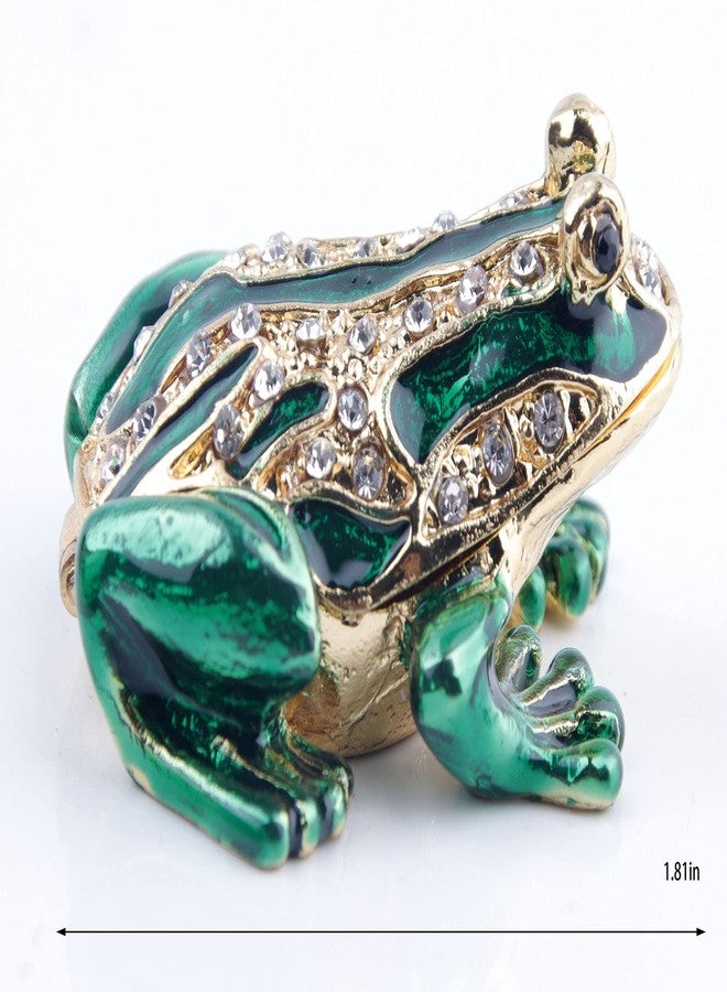 SEVENBEES Frog Jewelry Trinket Box Gift for Home Decor - Image 3